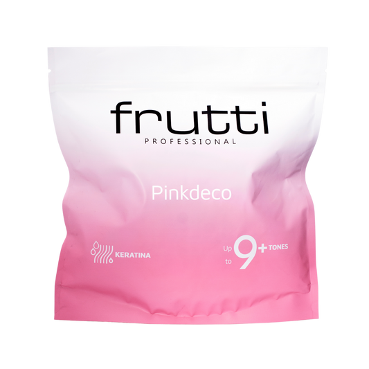 Frutti Różowy Rozjaśniacz z Keratyną 9 Tonów