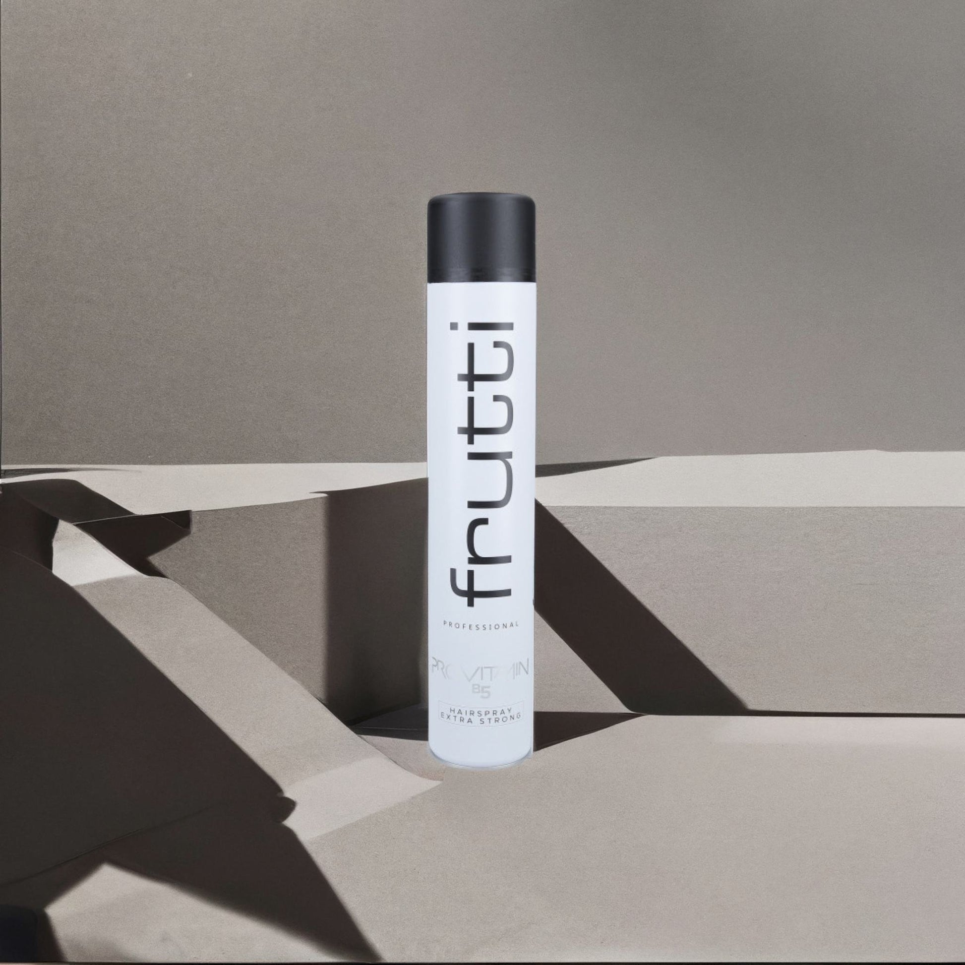 frutti lakier do włosów provitamin b5 na kremowym tle